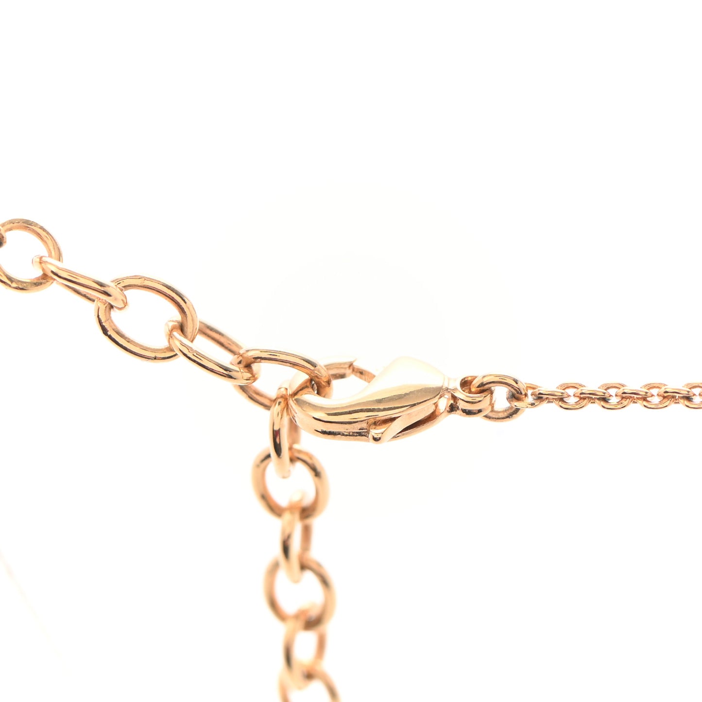 LV And Me Letter L Necklace Gold