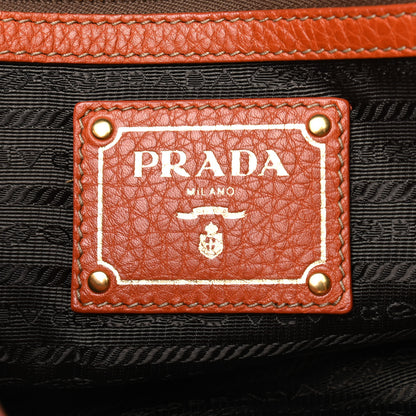 Prada Vitello Daino Shopping Tote Rame 6 of 11