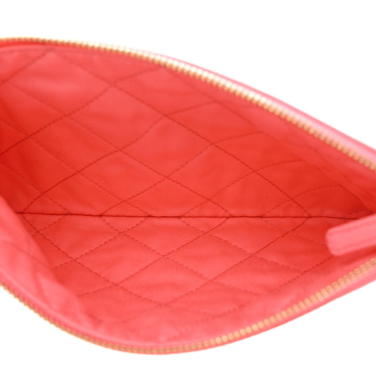 Shiny Calfskin Quilted Chanel 22 Pink