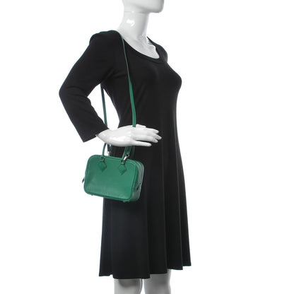 Hermes Chevre Mysore Plume II Mini Vert Vertigo 2 of 7