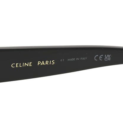 Celine Acetate Triomphe 01 Square Sunglasses CL 40226U Black 12 of 14