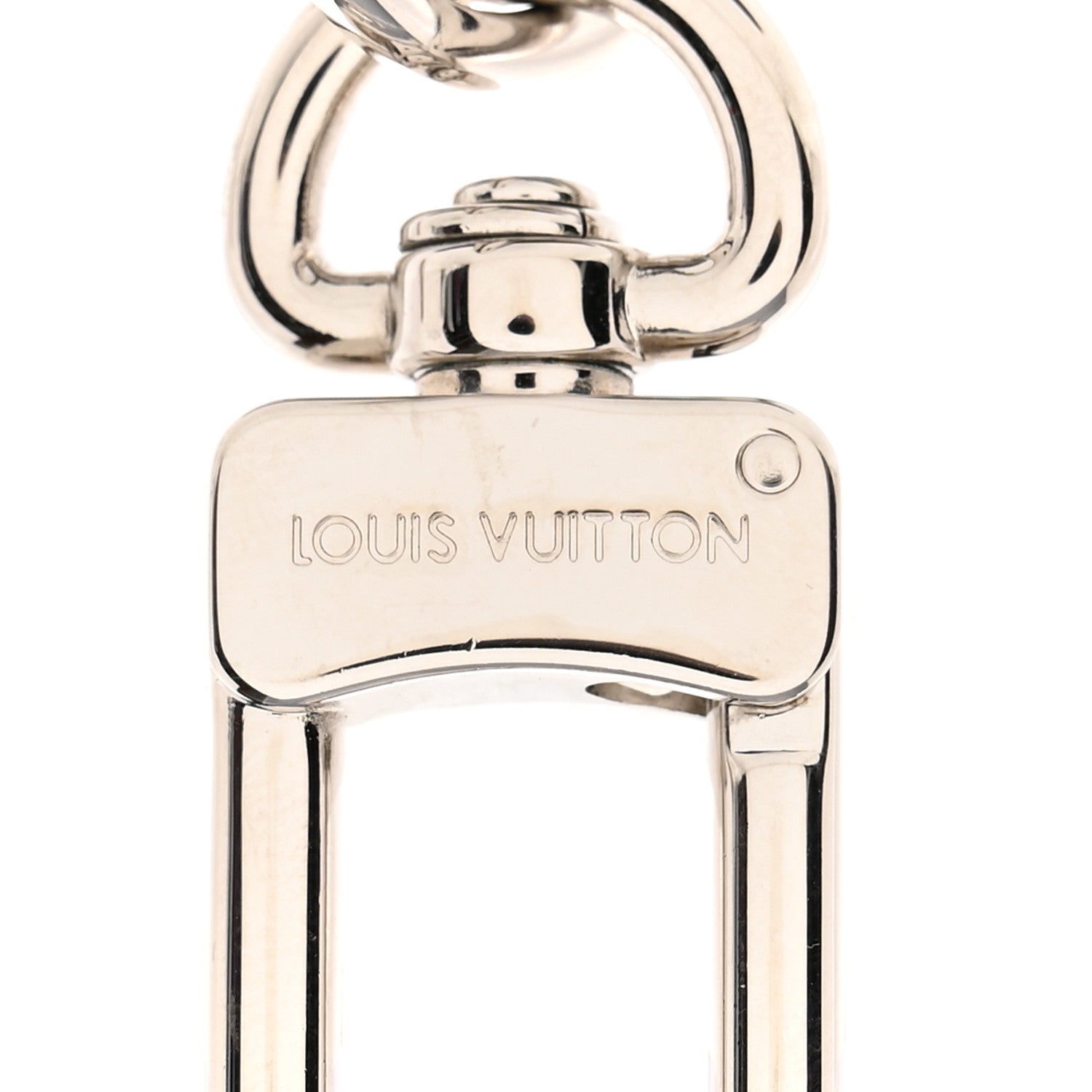 Louis Vuitton Damier Graphite Alps Bag Charm Key Ring 3 of 3