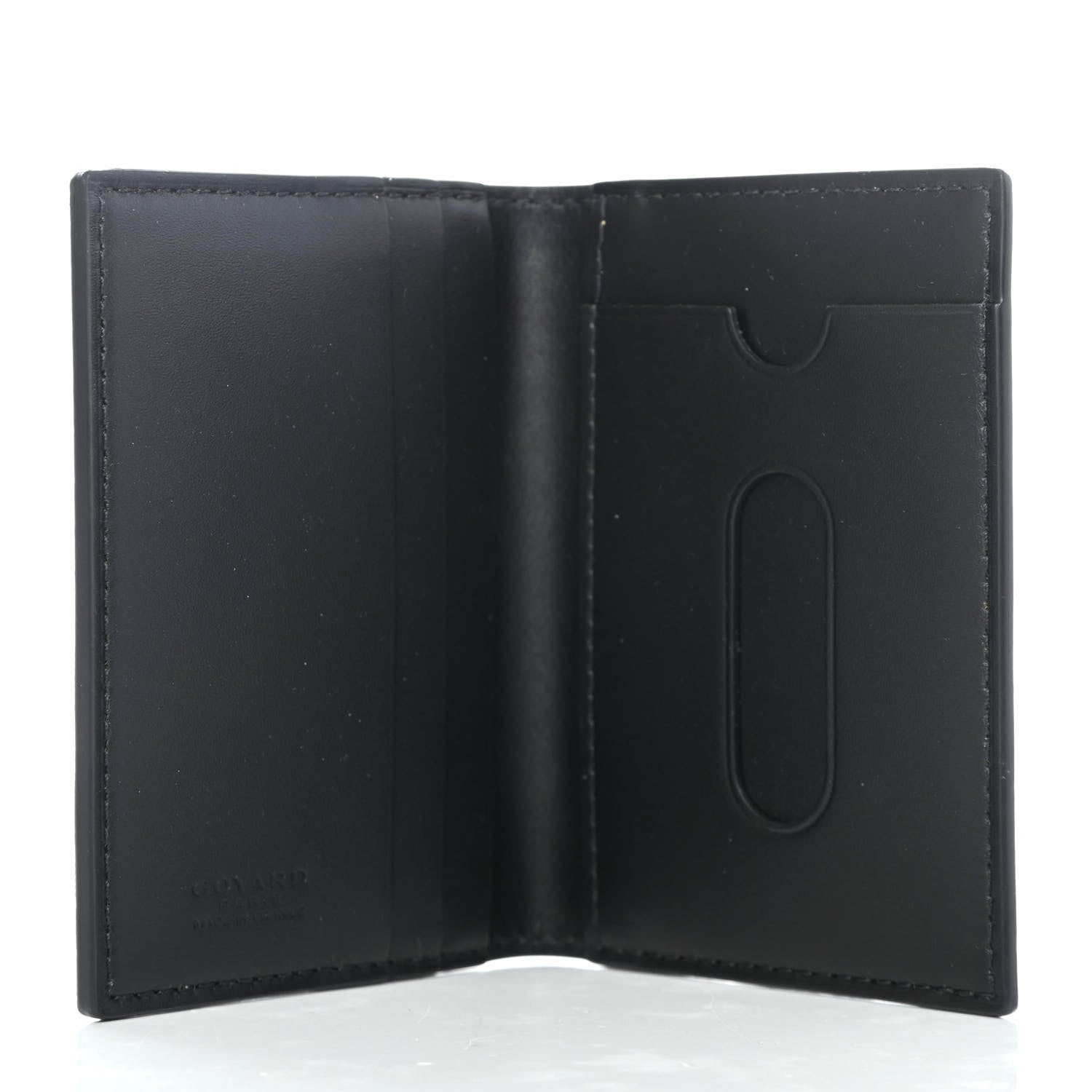 Goyard Goyardine Saint Marc Folding Card Case Black 4 of 4