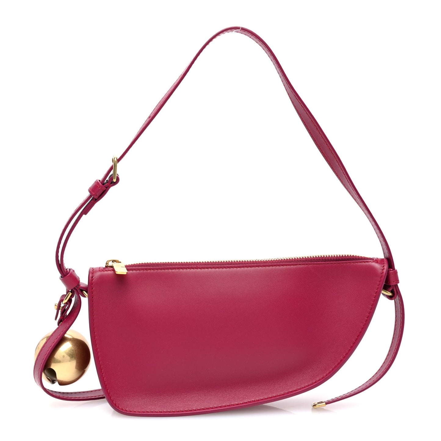 Calfskin Mini Shield Sling Bag Ripple