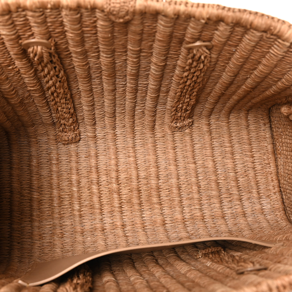 Raffia Le Turismo Bowling Bag Beige