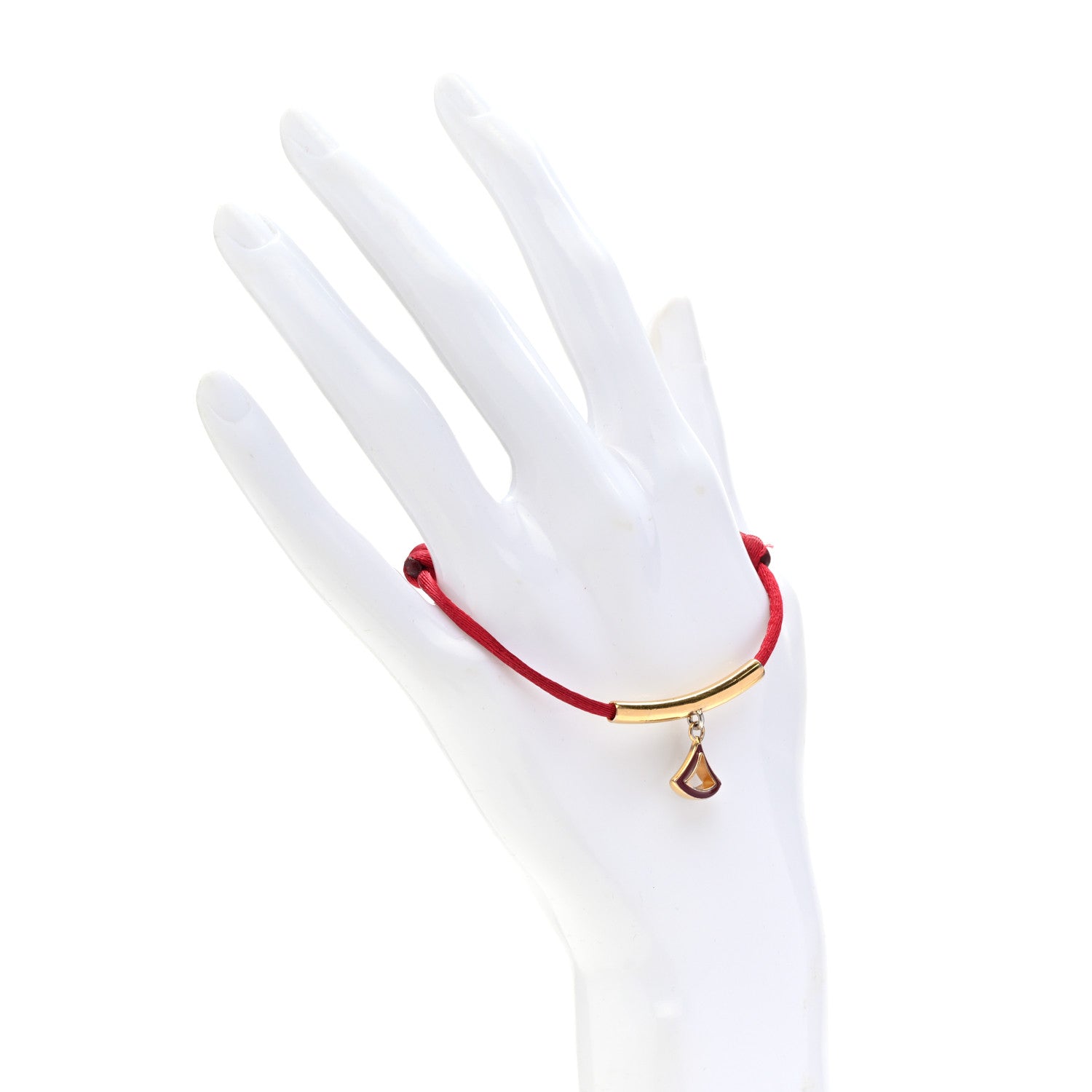 Bulgari Divas' Dream Cord Bracelet Red Gold 2 of 5