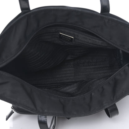 Prada Nylon Front Pockets Tote Black 5 of 8