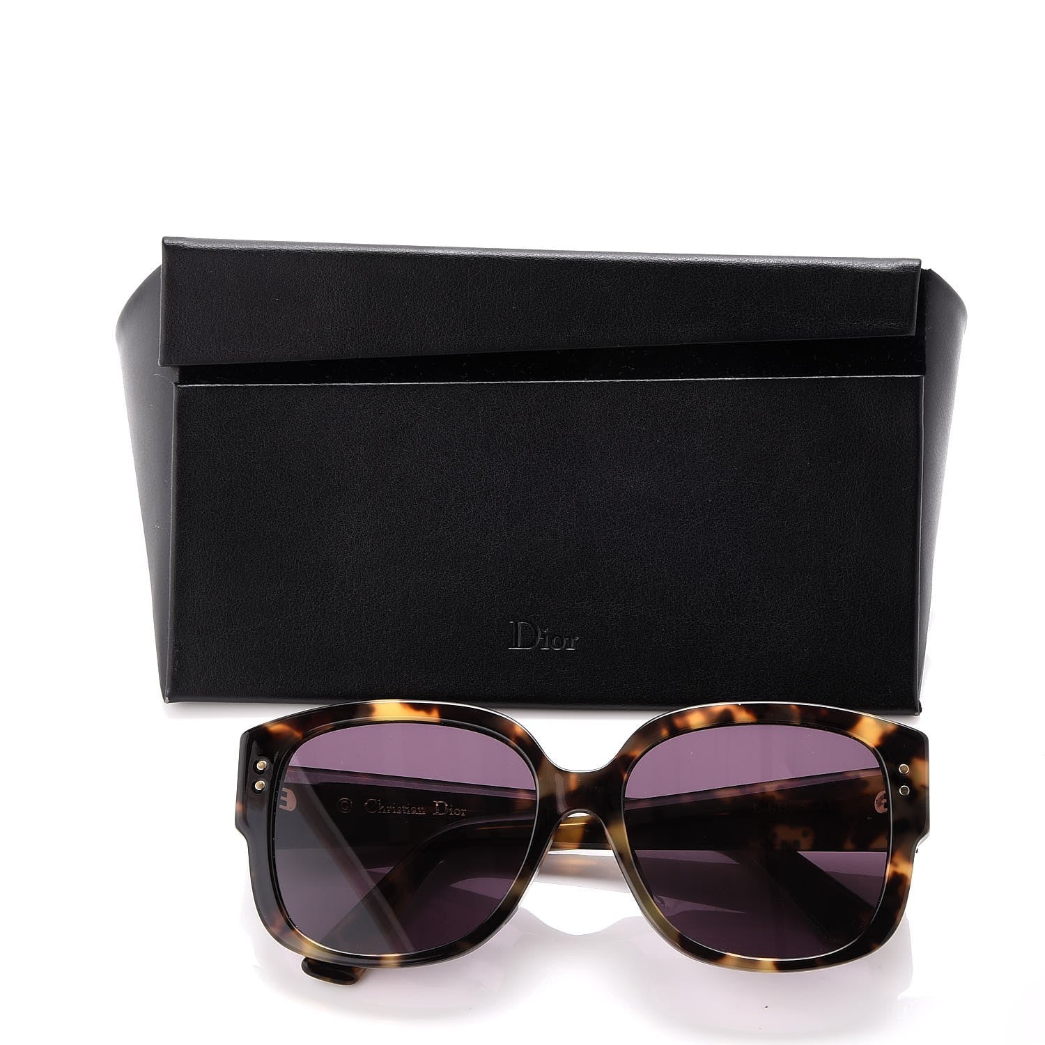 Christian Dior Lady Dior Studs Sunglasses Dark Havana 10 of 10