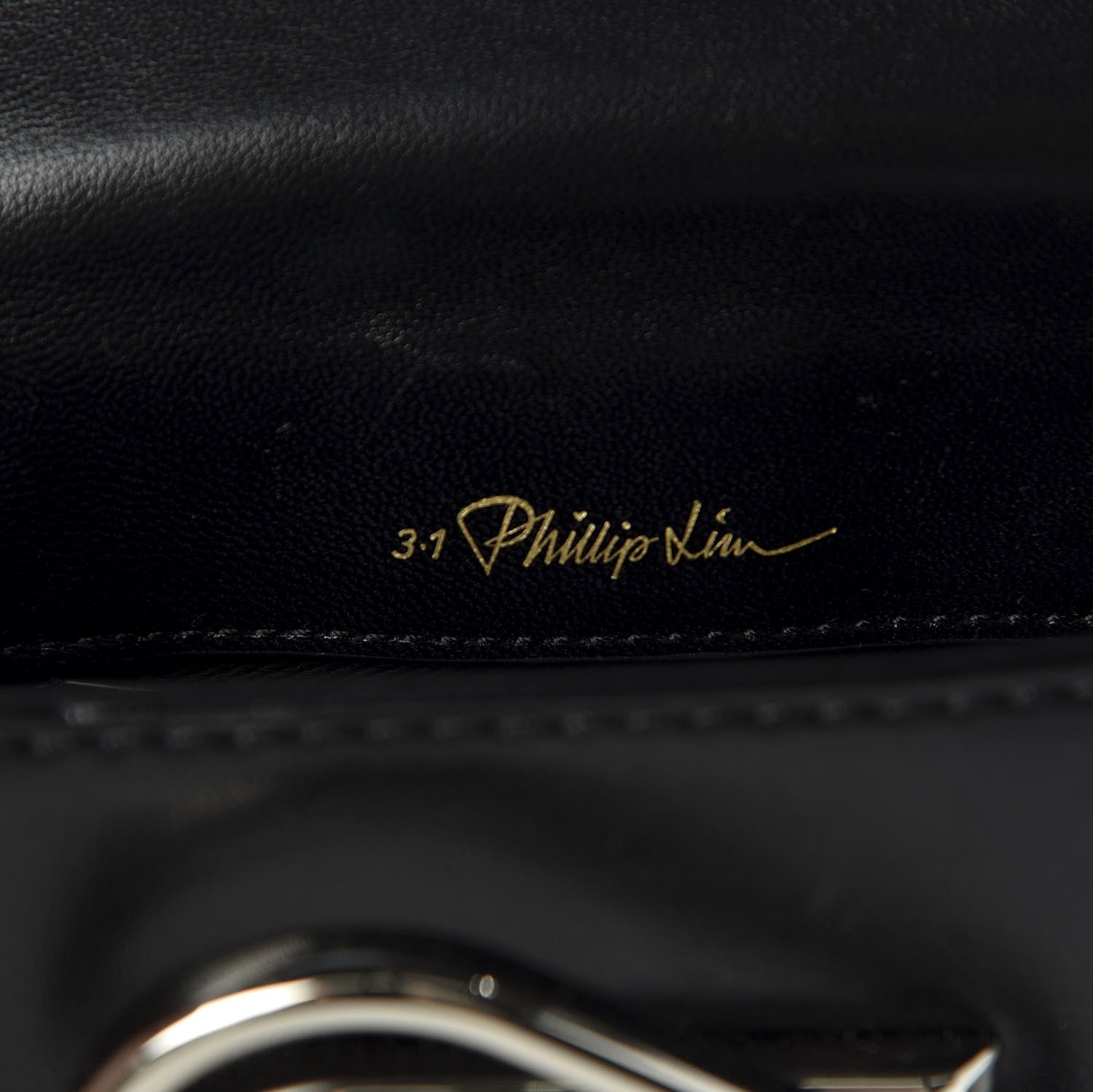 3.1 Phillip Lim 3.1 Calfskin Stingray Embossed Micro Alix Crossbody Bag Black 7 of 8