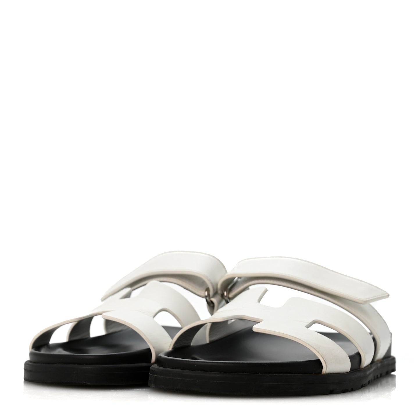 Calfskin Womens Chypre Sandals 37.5 White
