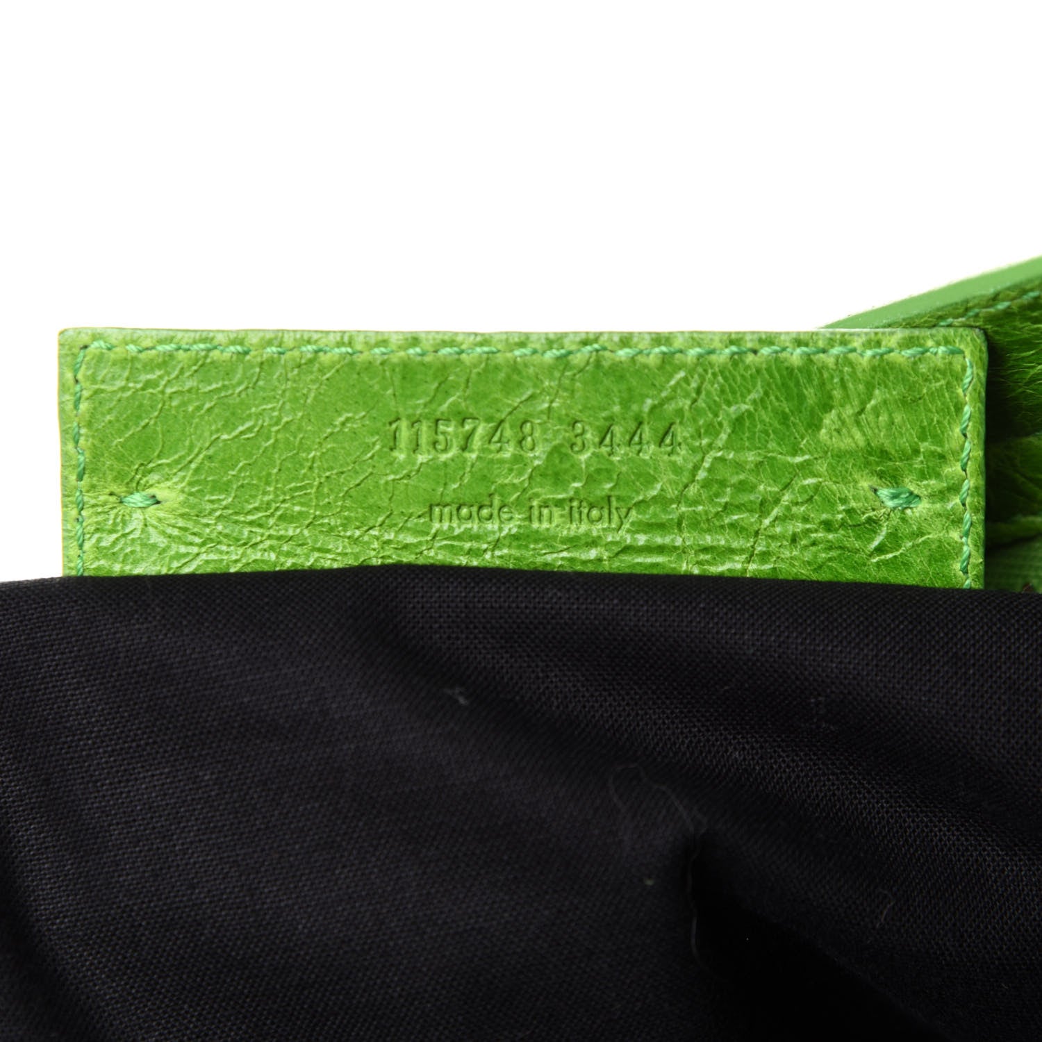Balenciaga Chevre Classic Hardware City Apple Green 7 of 12