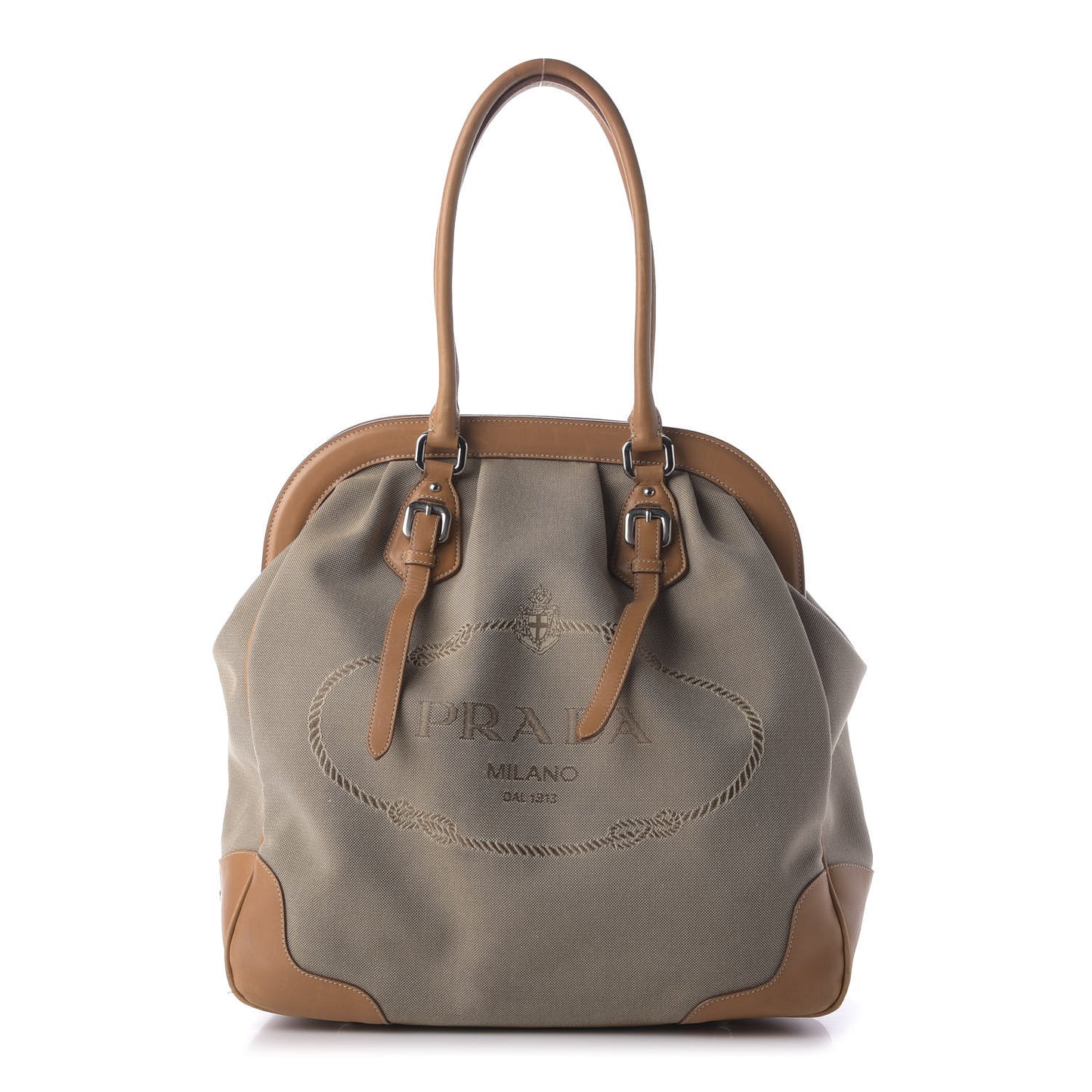 Jacquard Logo Frame Shoulder Bag Corda