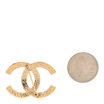 Chanel Pearl CC Brooch Gold 2 of 3