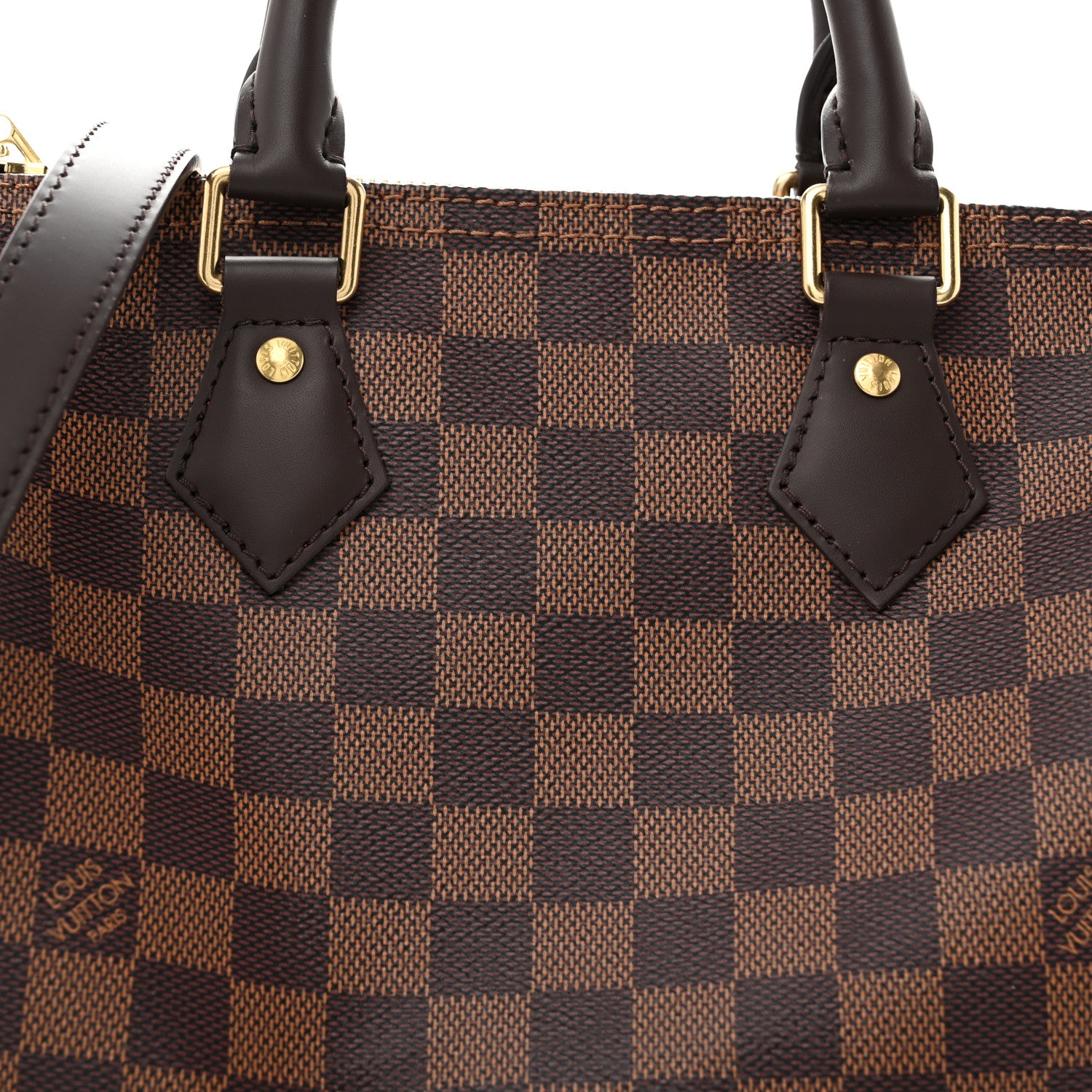Louis Vuitton Damier Ebene Speedy Bandouliere 25 7 of 11