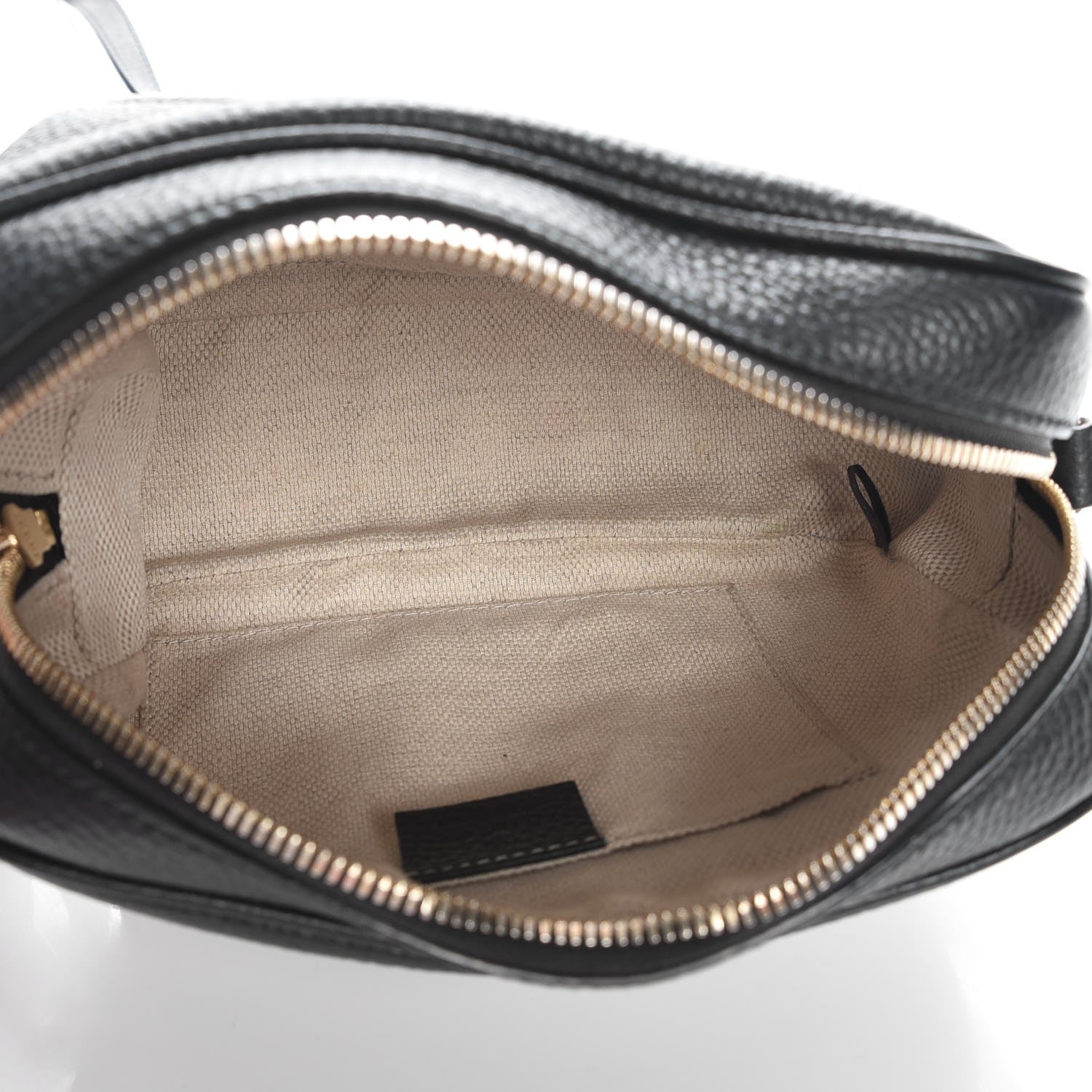 Gucci Pebbled Calfskin Small Soho Disco Bag Black 5 of 7