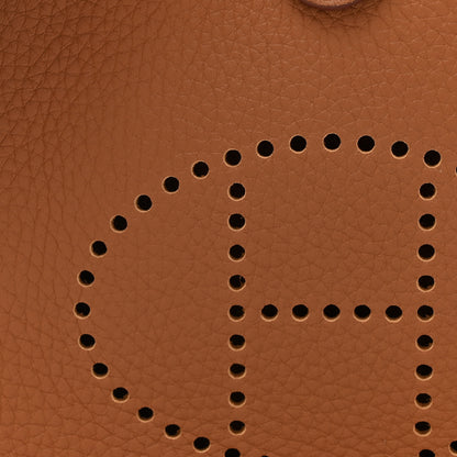 Hermes Taurillon Clemence Evelyne TPM Gold 8 of 11