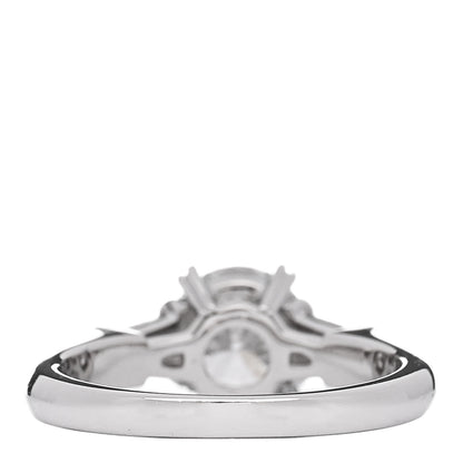 Harry Winston Platinum Diamond 1.03ct Classic Winston Round Brilliant Engagement Ring 46 3.75 4 of 7