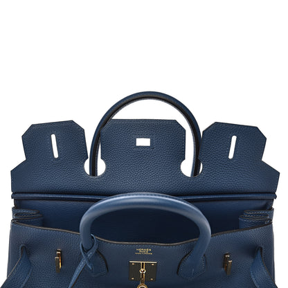 Hermes Togo Birkin 30 Deep Bleu 27 of 36