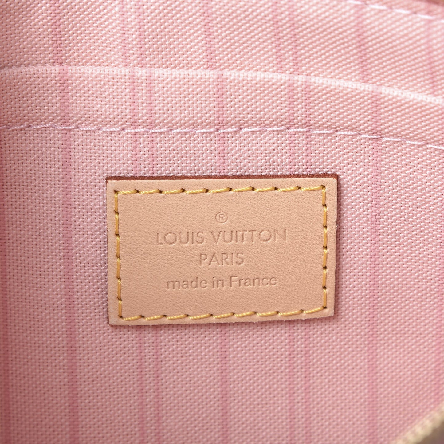 Damier Azur Neverfull MM GM Pochette Rose Ballerine