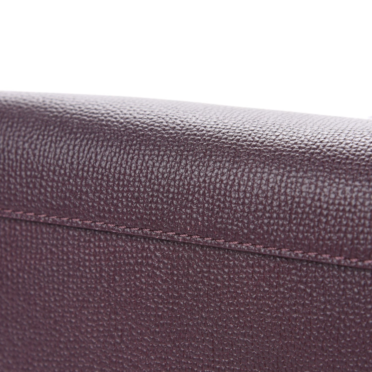 Burberry Derby Calfskin House Check Medium Banner Tote Burgundy 15 of 15