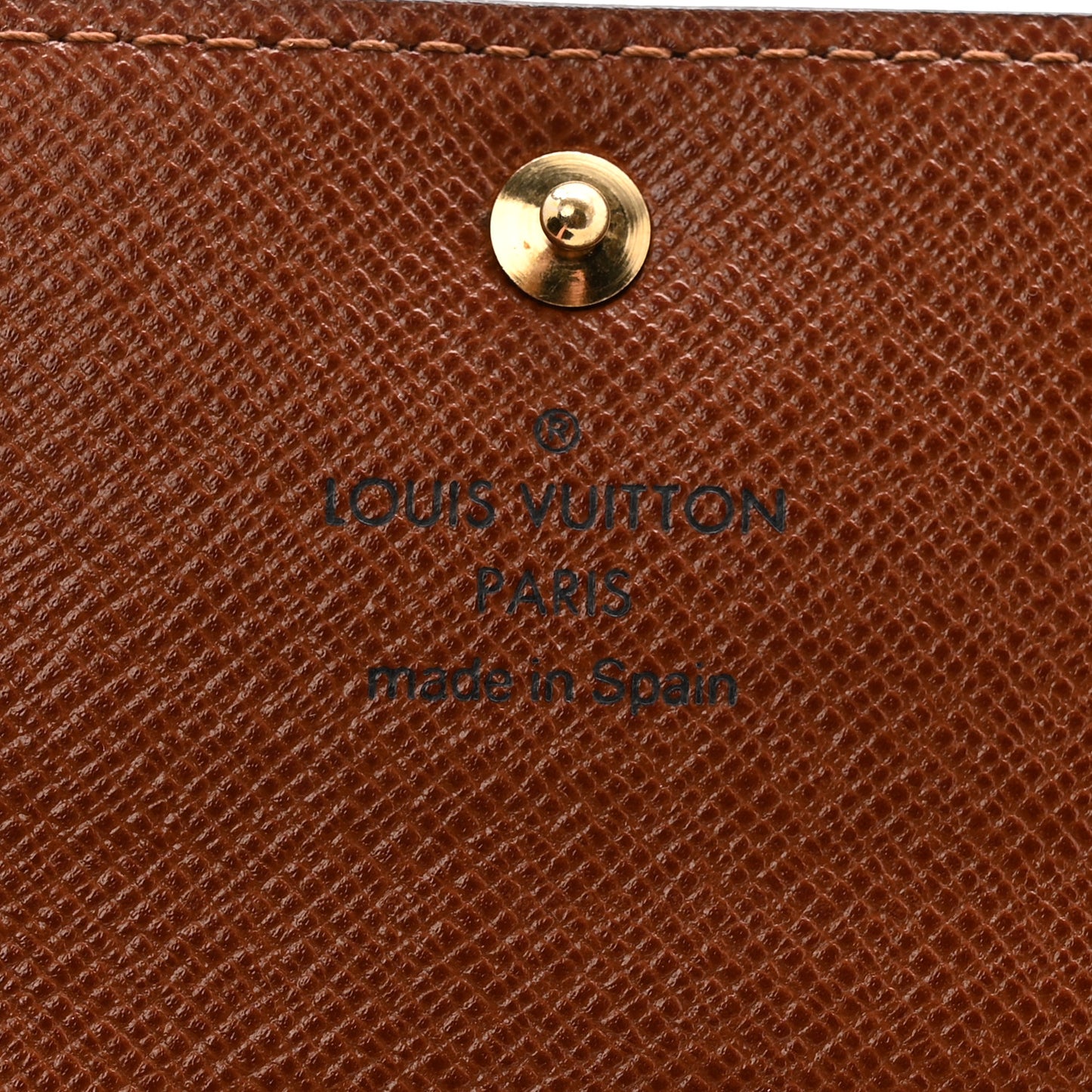 Monogram Porte-Monnaie Billets Tresor Wallet