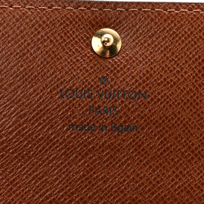 Louis Vuitton Monogram Porte-Monnaie Billets Tresor Wallet 7 of 8