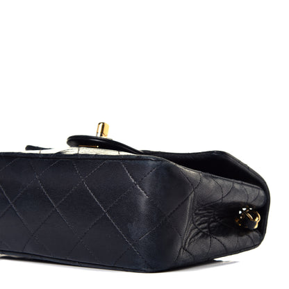 Chanel Lambskin Quilted Mini Square Flap Black 8 of 8