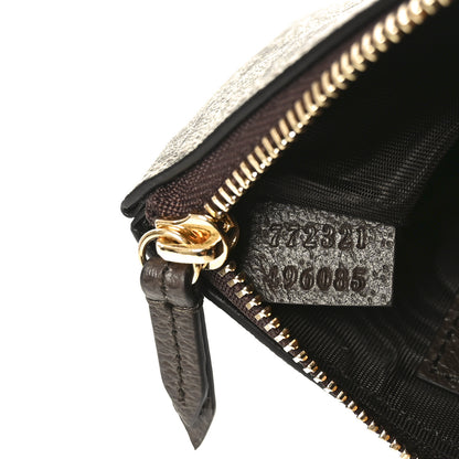 Gucci GG Supreme Monogram Key Case Brown 7 of 8