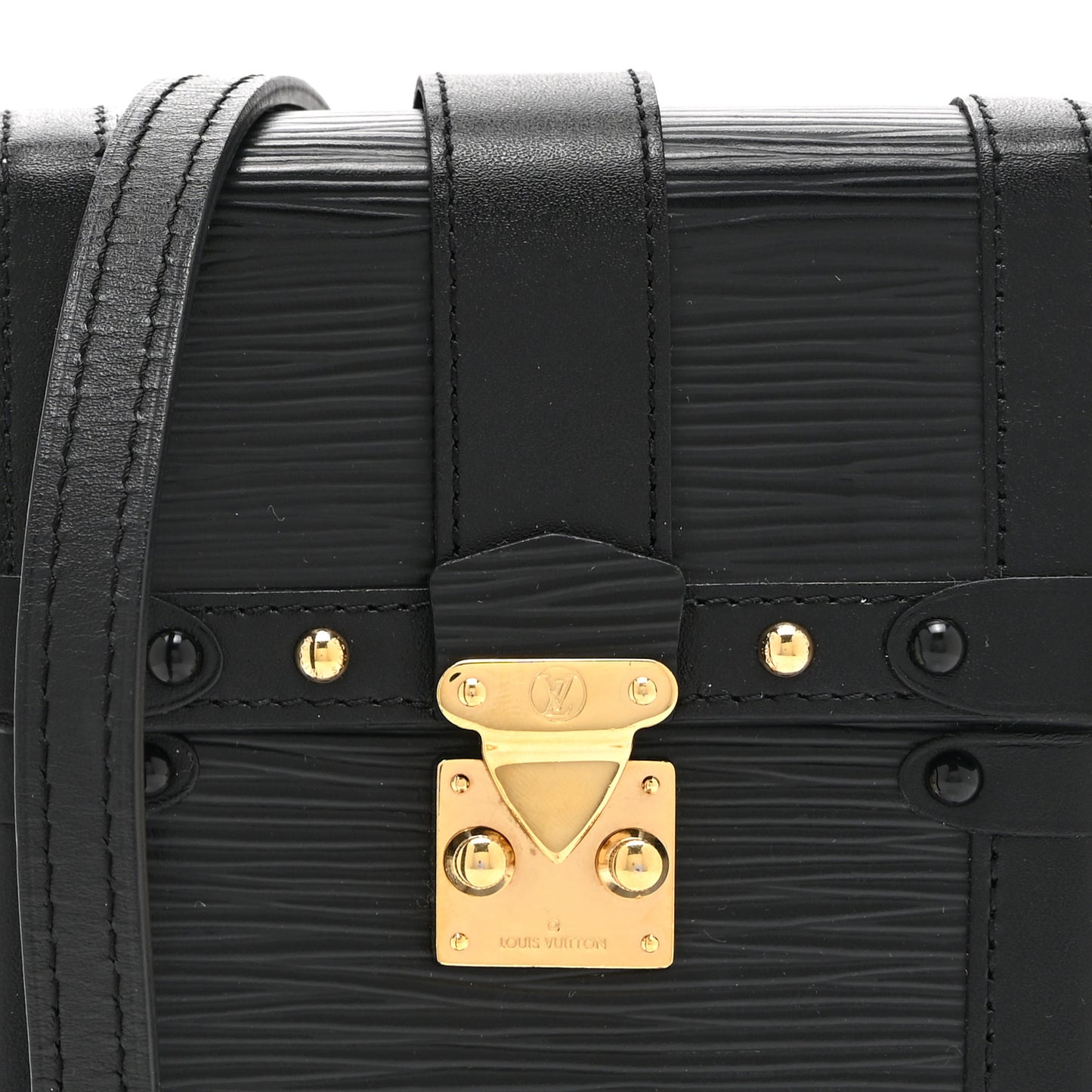 Epi Pochette Trunk Verticale Black