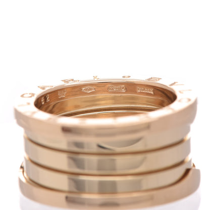 Bulgari 18K Yellow Gold B.Zero1 Four-Band Ring 52 6 5 of 5