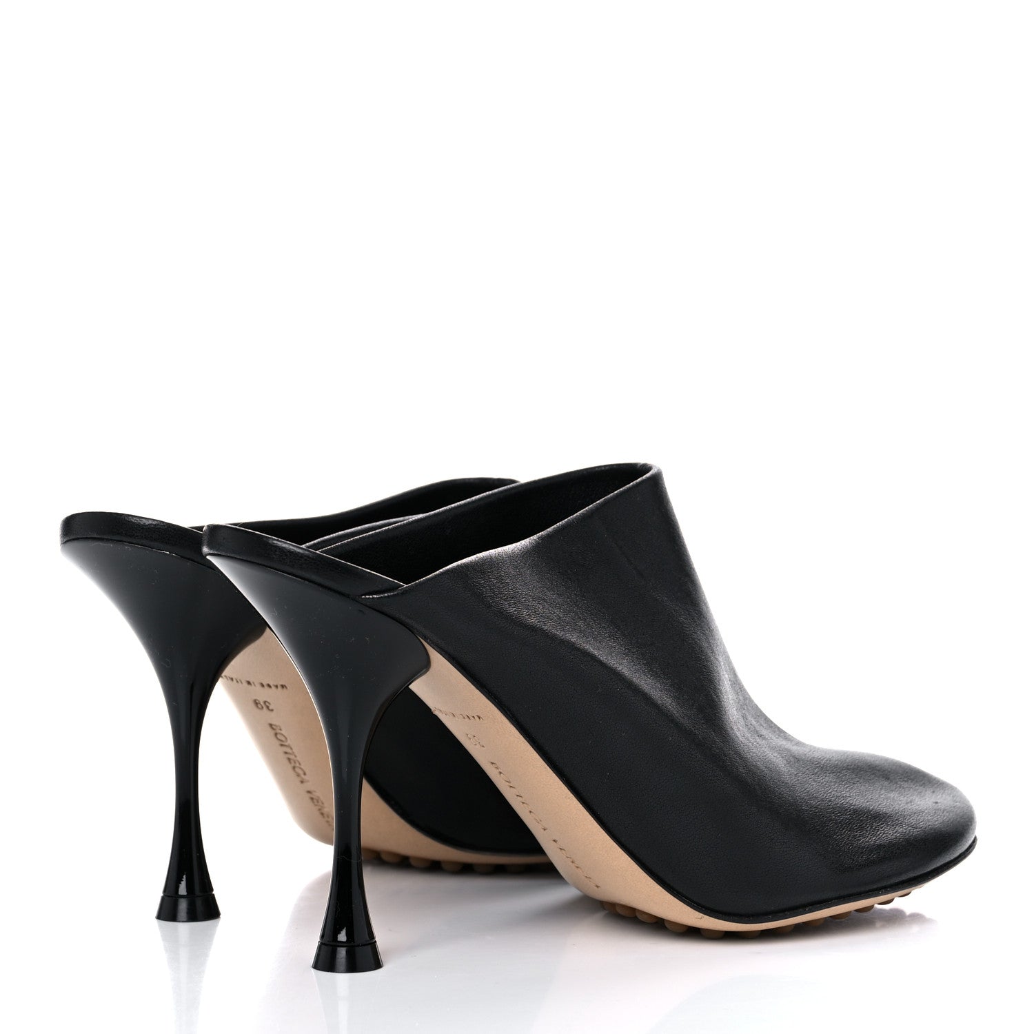 Bottega Veneta Stretch Nappa Dot Pumps 39 Black 4 of 8