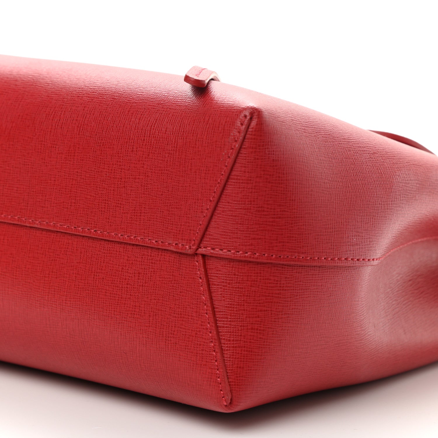 Mansur Gavriel Saffiano Lady Bag Flamma 10 of 13