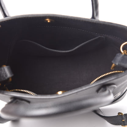 Balenciaga Grained Calfskin Ville Aj Tote XXS Black 7 of 14