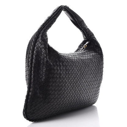 Bottega Veneta Nappa Intrecciato Large Veneta Hobo Nero Black 3 of 10