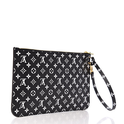 Louis Vuitton Monogram Giant Jungle Neverfull MM GM Pochette Black 2 of 5