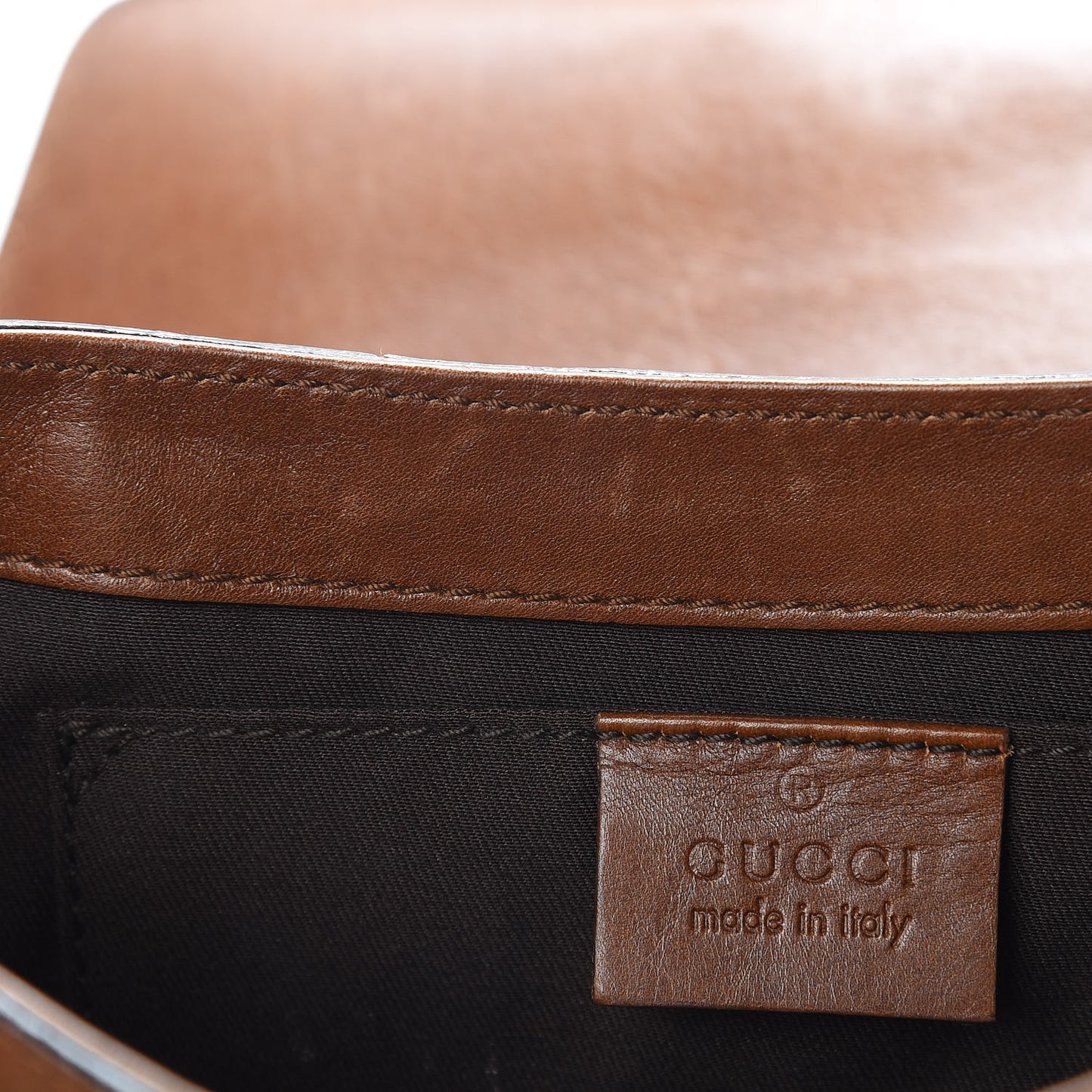 Calfskin Small Horsebit Chain Clutch Cuir