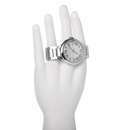Cartier Stainless Steel 42mm Ballon Bleu De Automatic Watch 2 of 7