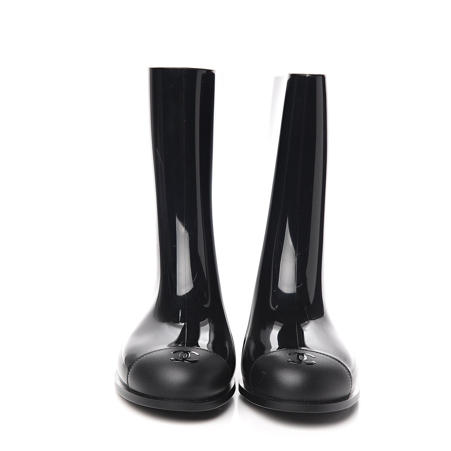 Rubber Rain Boots 41 Black