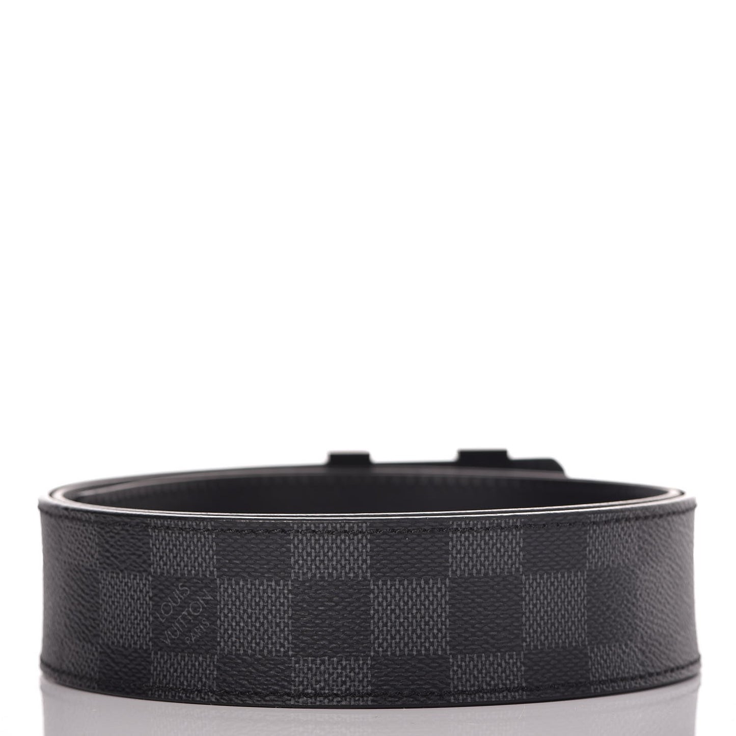 Damier Graphite 40mm LV Initiales Belt 90 36