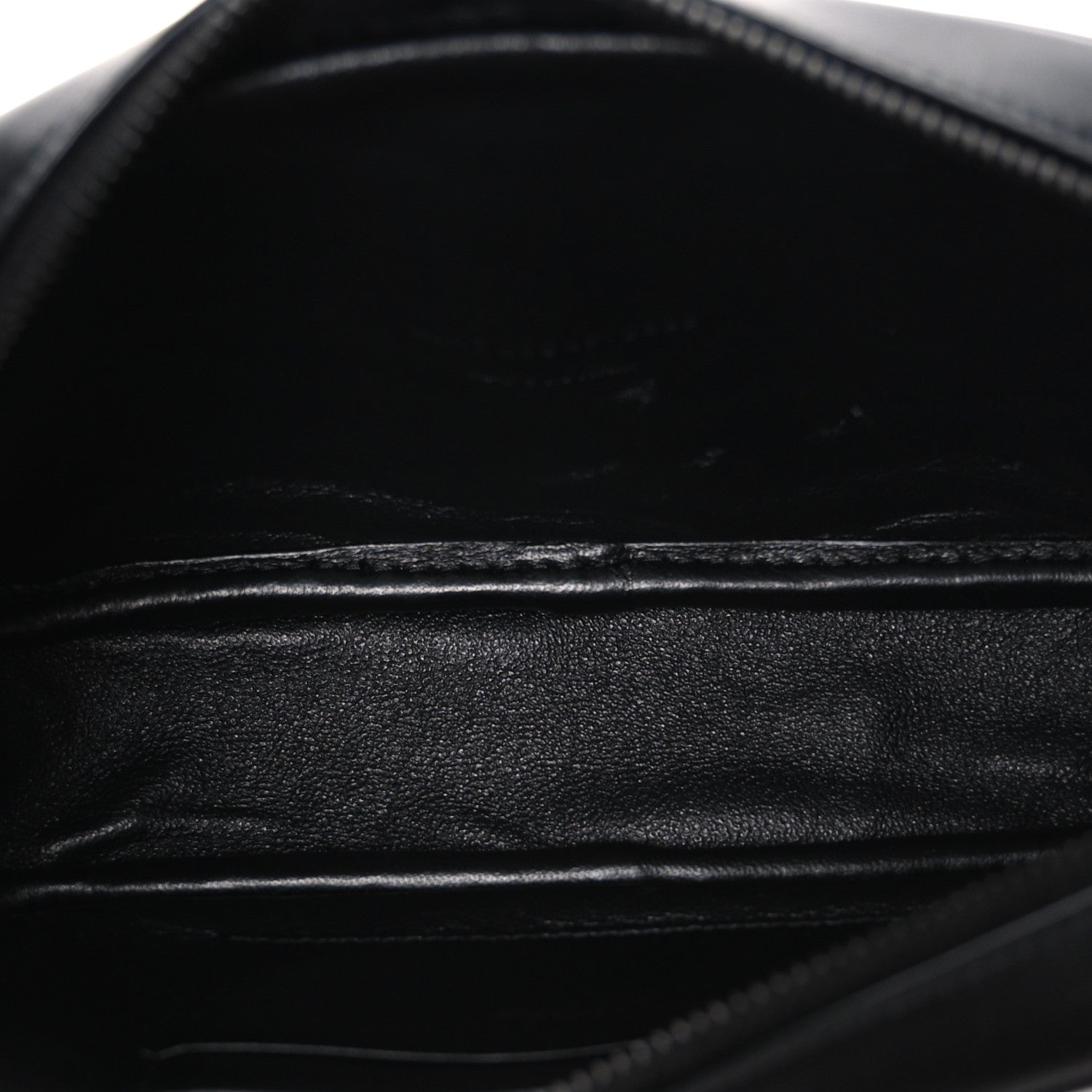 Saint Laurent Calfskin Matelasse Monochrome Monogram Mini Lou Camera Bag Black 5 of 10