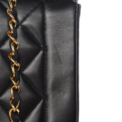 Chanel Lambskin Quilted Small Single Flap Black 11 of 13