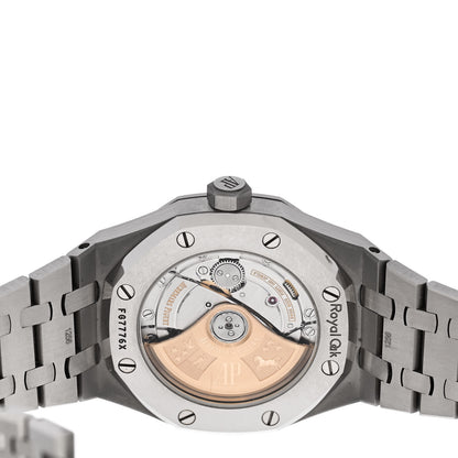Audemars Piguet Stainless Steel 37mm Royal Oak Offshore Automatic Watch Silver 15450ST.OO.1256ST.01 4 of 5
