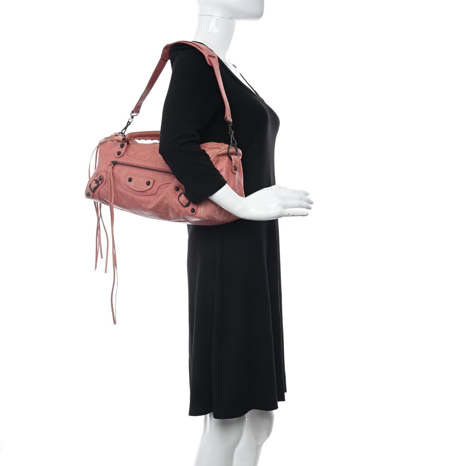 Balenciaga Agneau Classic Hardware Twiggy Bubblegum 2 of 9