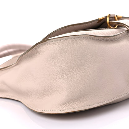 Chloe Calfskin Medium Marcie Satchel Abstract White 7 of 13