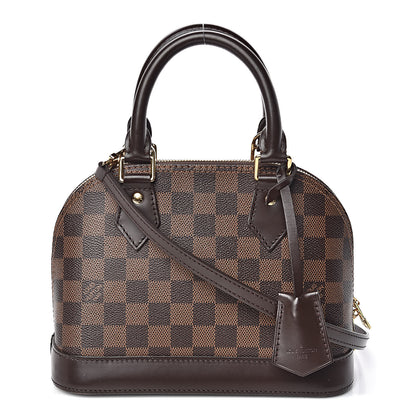 Louis Vuitton Damier Ebene Alma BB 1 of 10