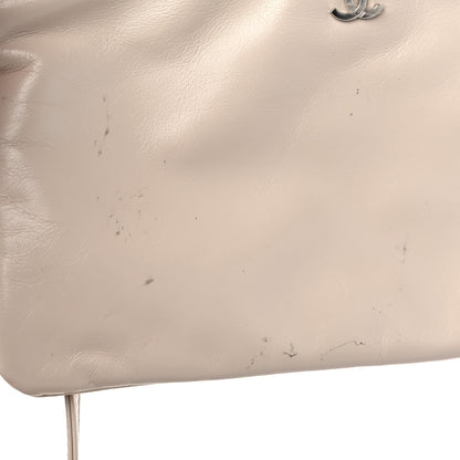 Chanel Shiny Calfskin Quilted Chanel 22 Light Beige 13 of 13