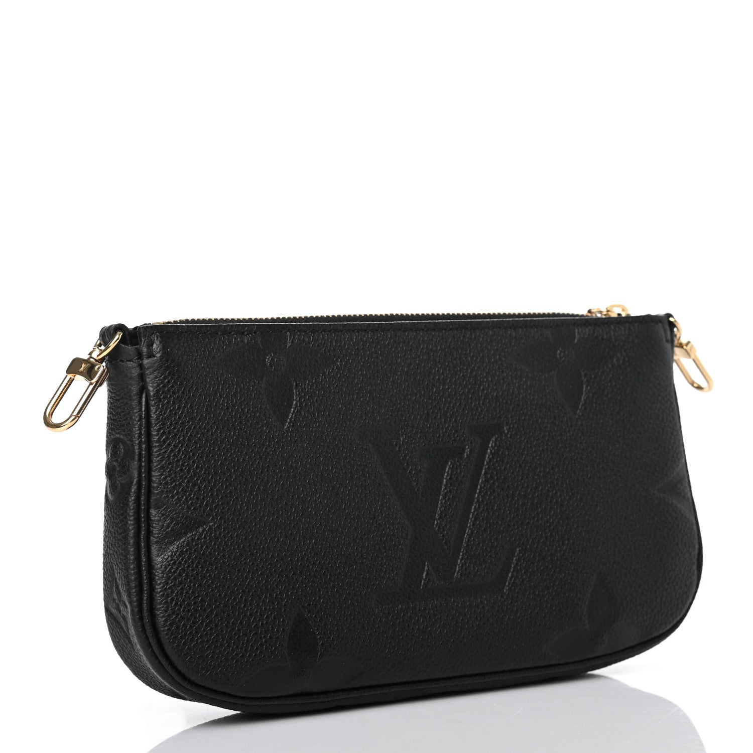Louis Vuitton Empreinte Monogram Giant Multi Pochette Accessories Mini Pochette Black 2 of 4