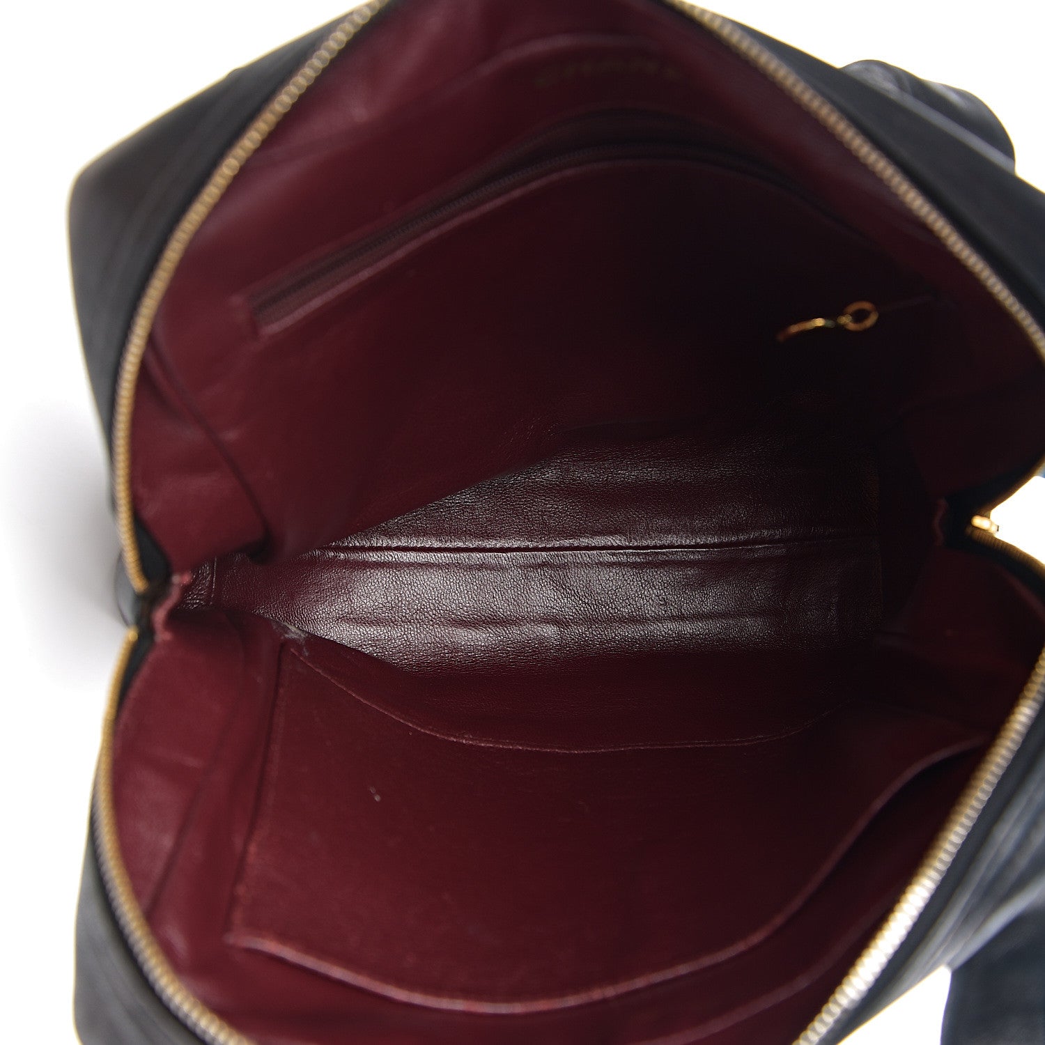 Chanel Lambskin Quilted CC Tote Black 4 of 12