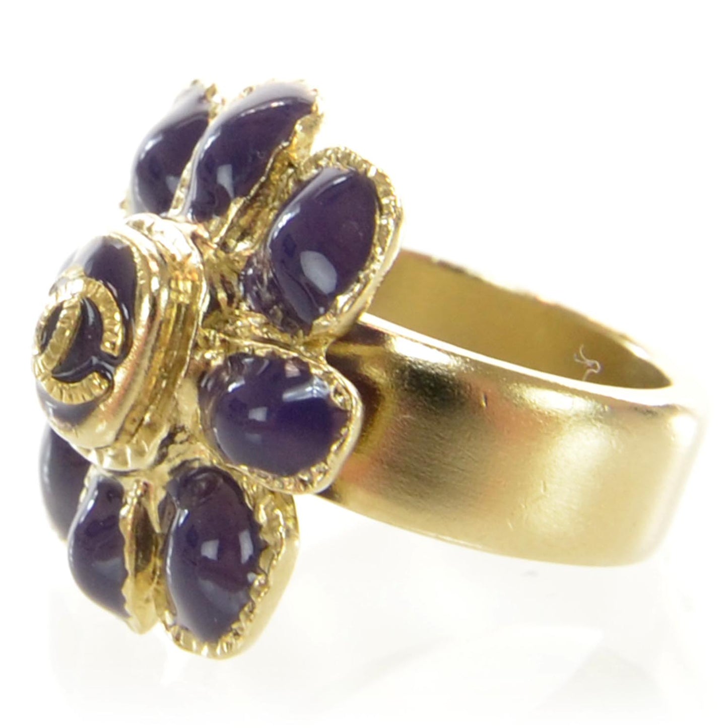 CC Ring Purple Gold 6.5