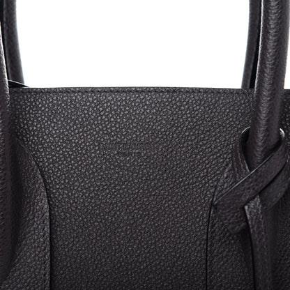 Saint Laurent Grained Calfskin Small Sac De Jour Coal 9 of 9